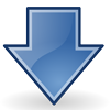 blue arrow